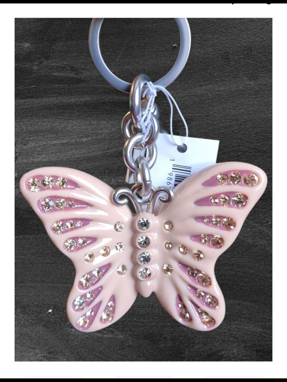 Coach Butterfly Bag Charm (Style Number CCD44) Whimsical Accessory - Picture 3 of 8